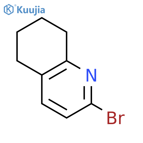 2-Bromo-5,6,7,8-tetrahydroquinoline structure