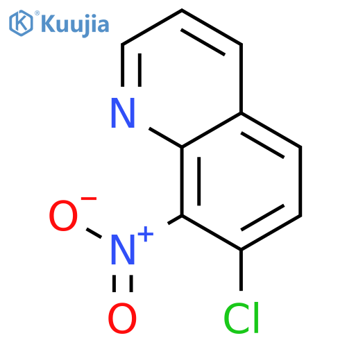 7-Chloro-8-nitroquinoline structure