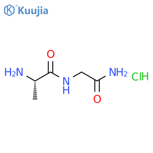 H-Ala-Gly-NH2 Hydrochloride structure