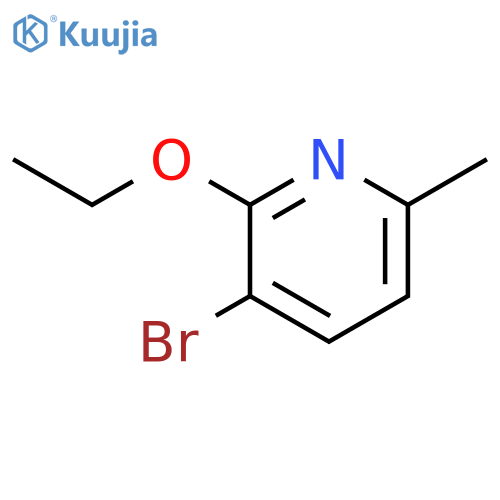 3-Bromo-2-ethoxy-6-methylpyridine structure