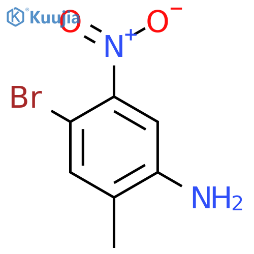 4-Bromo-2-methyl-5-nitroaniline structure