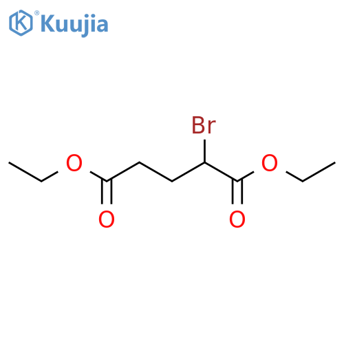 Pentanedioic acid, 2-bromo-, diethyl ester structure