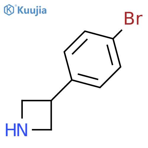 3-(4-Bromophenyl)azetidine structure