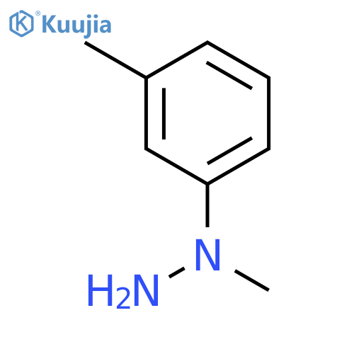 1-Methyl-1-(m-tolyl)hydrazine structure