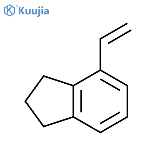 4-ethenyl-2,3-dihydro-1H-indene structure