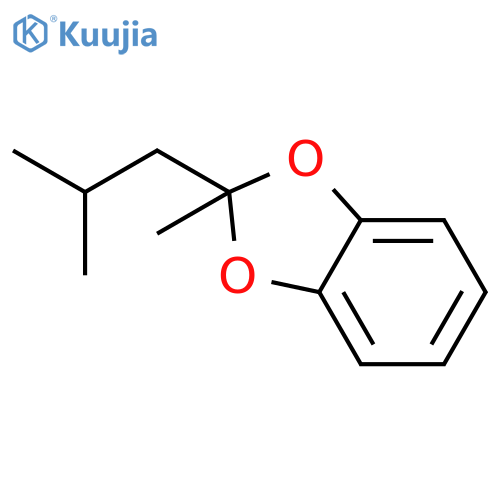 2-Methyl-2-(2-methylpropyl)-2H-1,3-benzodioxole structure