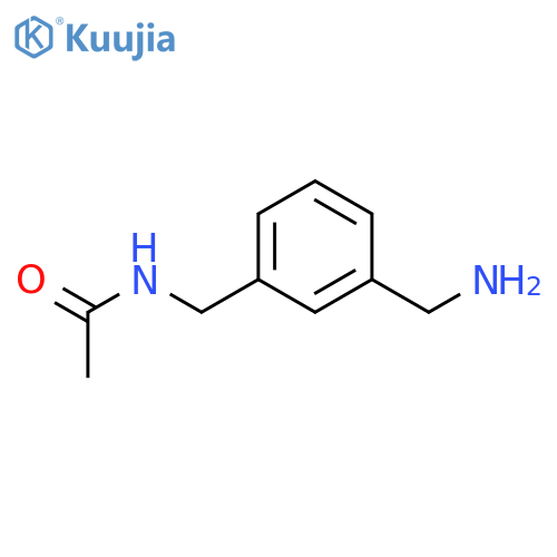 N-{3-(aminomethyl)phenylmethyl}acetamide structure