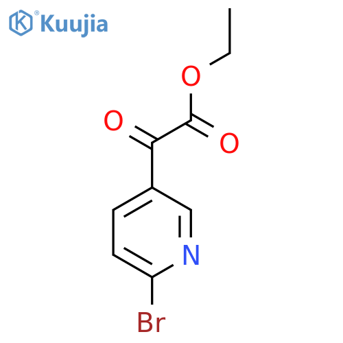 Ethyl 2-(6-bromopyridin-3-yl)-2-oxoacetate structure