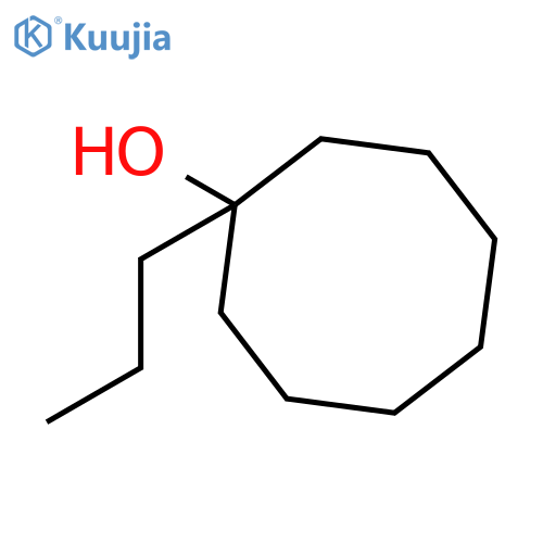 1-propylcyclooctan-1-ol structure