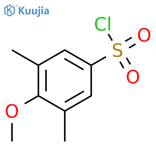 4-Methoxy-3,5-dimethylbenzenesulfonyl chloride structure