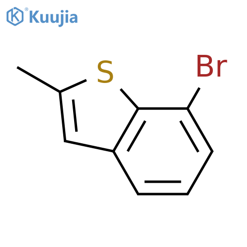 7-bromo-2-methyl-1-benzothiophene structure