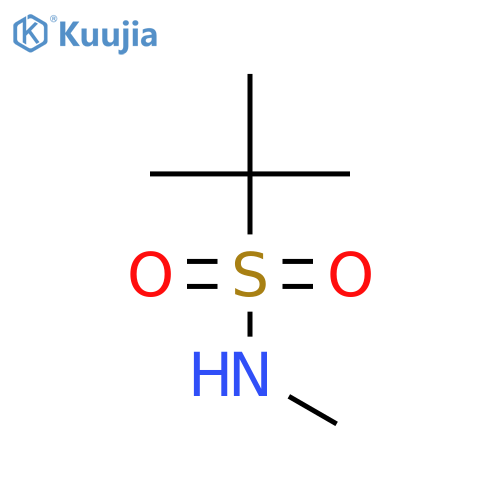 N,2-dimethylpropane-2-sulfonamide structure