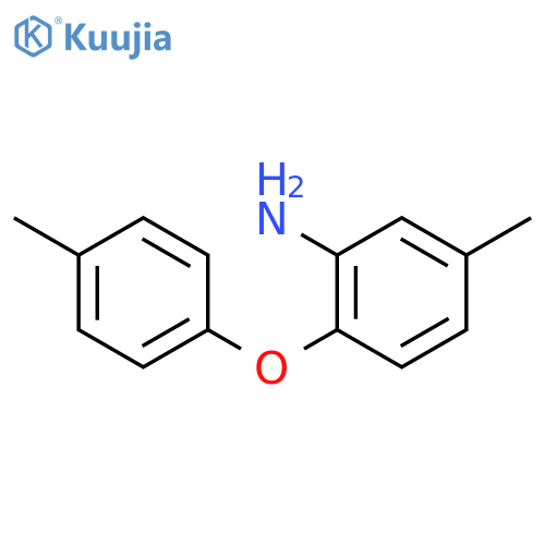5-Methyl-2-(4-methylphenoxy)aniline structure