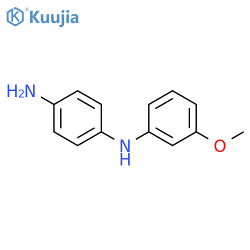 N1-(3-methoxyphenyl)benzene-1,4-diamine structure