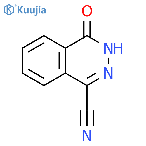 1-Phthalazinecarbonitrile, 3,4-dihydro-4-oxo- structure