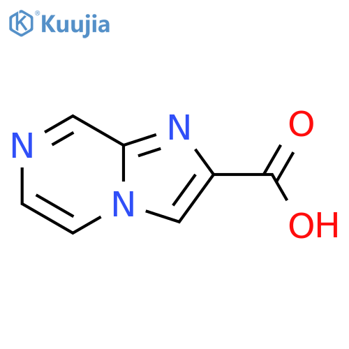 Imidazo[1,2-a]pyrazine-2-carboxylic acid structure