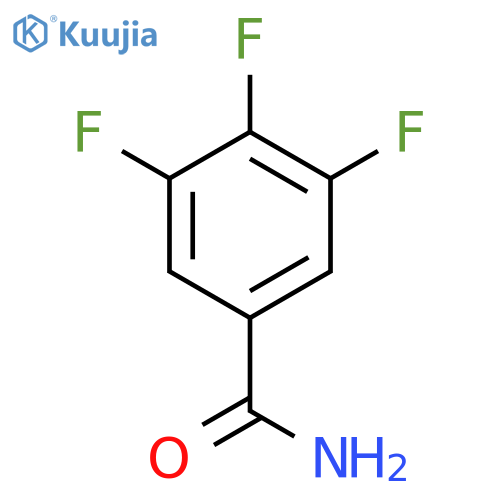 3,4,5-Trifluorobenzamide structure