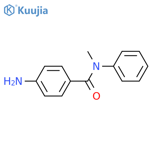 4-Amino-N-methyl-N-phenylbenzamide structure