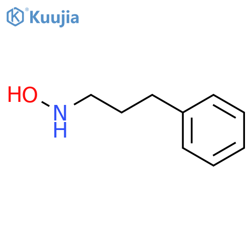 N-(3-phenylpropyl)hydroxylamine structure