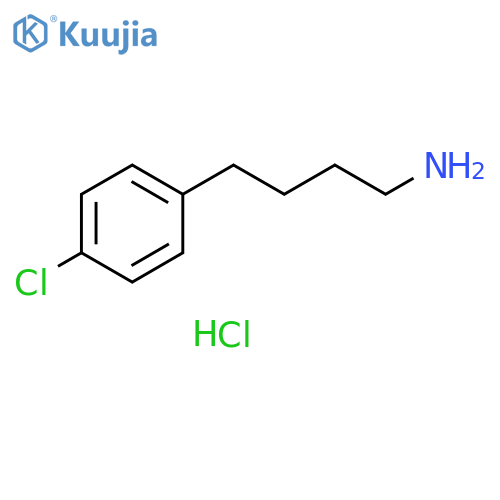 4-(4-chlorophenyl)butan-1-amine hydrochloride structure