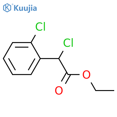 Ethyl 2-chloro-2-(2-chlorophenyl)acetate structure