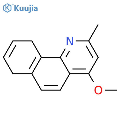 Benzo[h]quinoline,7,10-dihydro-4-methoxy-2-methyl- structure