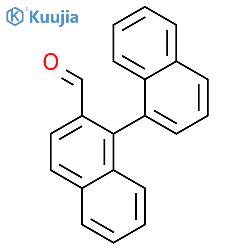 1,1'-binaphthalene-2-carbaldehyde structure