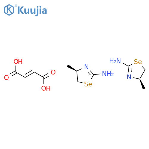 2-Selenazolamine, 4,5-dihydro-4-methyl-, (4R)-, (2E)-2-butenedioate(2:1) structure