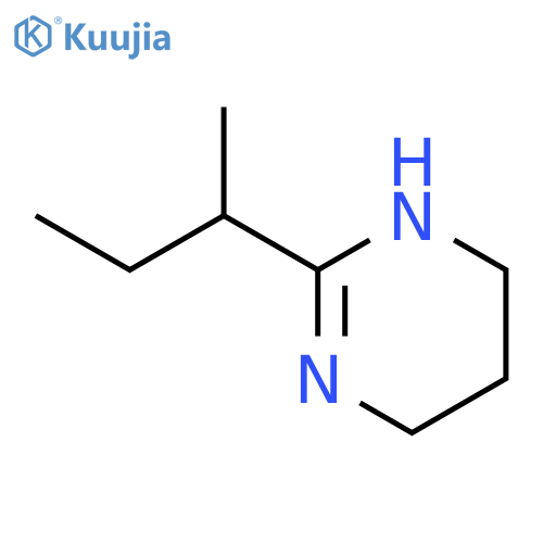 Pyrimidine,1,4,5,6-tetrahydro-2-(1-methylpropyl)- structure