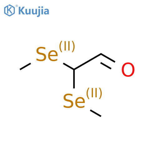 Bis(methylseleno)acetaldehyde structure