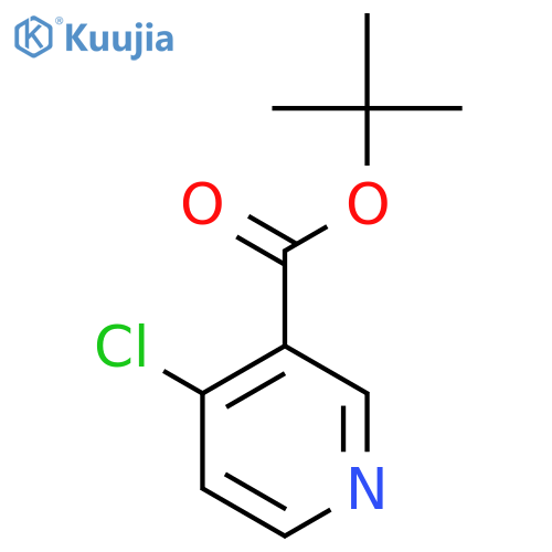 Tert-Butyl 4-chloronicotinate structure