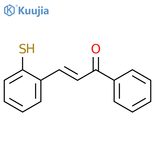 2-Propen-1-one, 3-(2-mercaptophenyl)-1-phenyl- structure