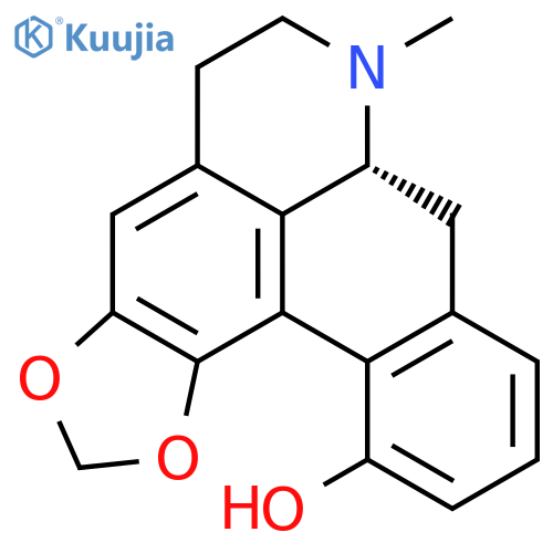 5H-Benzo[g]-1,3-benzodioxolo[6,5,4-de]quinolin-12-ol,6,7,7a,8-tetrahydro-7-methyl-, (7aR)- structure