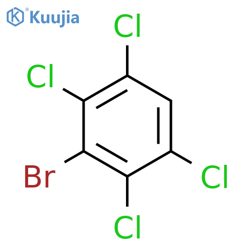 Benzene, 3-bromo-1,2,4,5-tetrachloro- structure