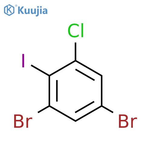 1,5-Dibromo-3-chloro-2-iodobenzene structure
