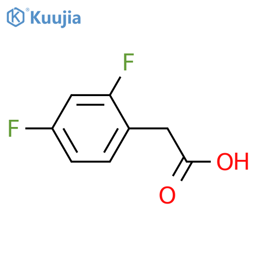 2-(2,4-difluorophenyl)acetic acid structure