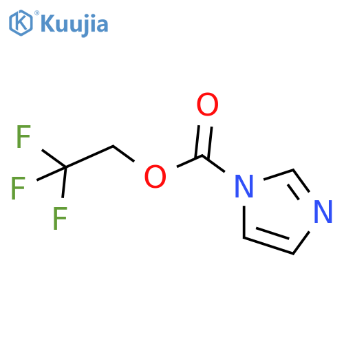 2,2,2-Trifluoroethyl 1H-imidazole-1-carboxylate structure