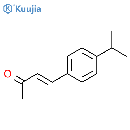 4-4-(propan-2-yl)phenylbut-3-en-2-one structure