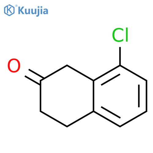 8-chloro-3,4-dihydronaphthalen-2(1H)-one structure