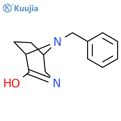 8-benzyl-3,8-diazabicyclo[3.2.1]octan-2-one structure