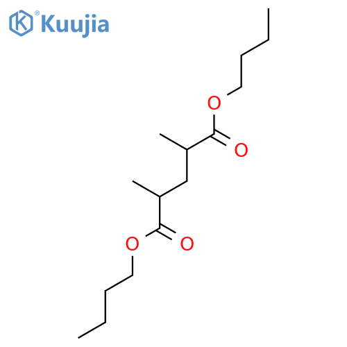 Pentanedioic acid, 2,4-dimethyl-, dibutyl ester structure