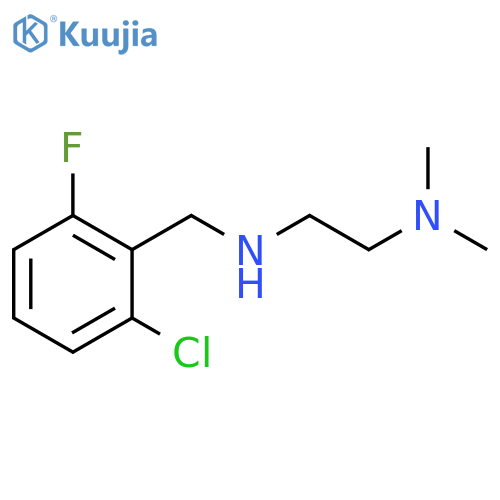 (2-chloro-6-fluorophenyl)methyl2-(dimethylamino)ethylamine structure