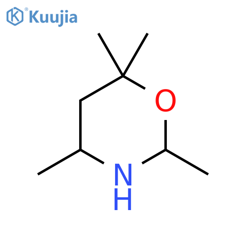 2,4,6,6-Tetramethyl-1,3-oxazinane structure