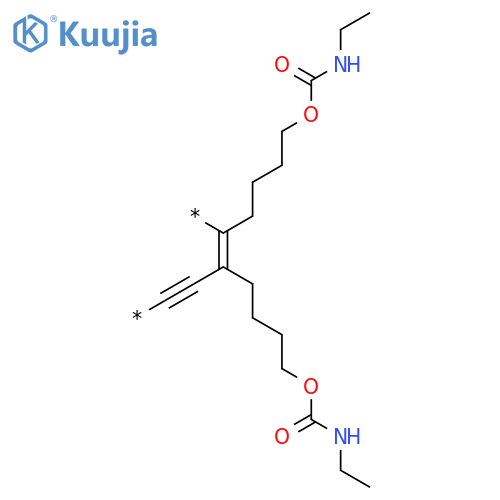 Poly[1,2-bis[4-[[(ethylamino)carbonyl]oxy]butyl]-1-buten-3-yne-1,4-diyl] structure