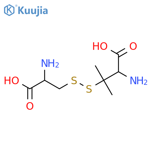 Valine, 3-[[(2R)-2-amino-2-carboxyethyl]dithio]- structure