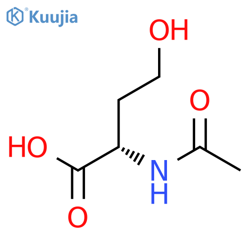2-acetamido-4-hydroxybutanoic acid structure