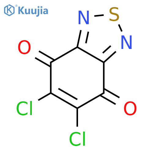 2,1,3-BENZOTHIADIAZOLE-4,7-DIONE, 5,6-DICHLORO- structure