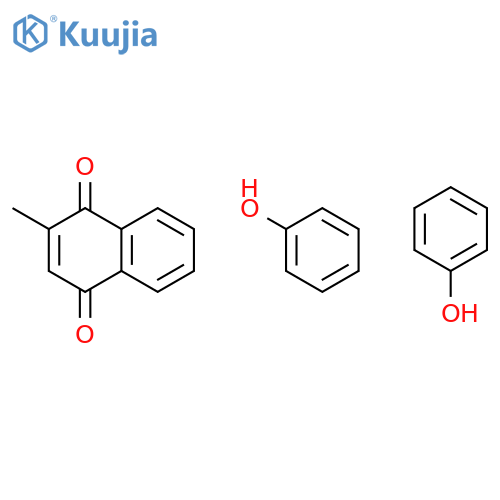 2-Methylnaphthalene-1,4-dione;phenol structure