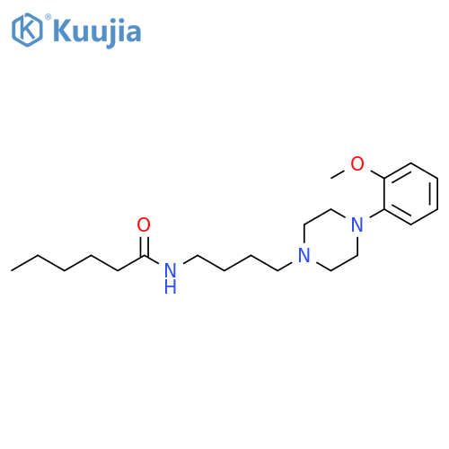 Hexanamide, N-[4-[4-(2-methoxyphenyl)-1-piperazinyl]butyl]- structure