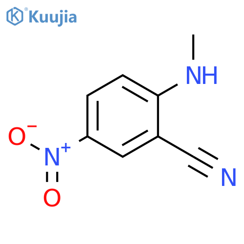 2-(Methylamino)-5-nitrobenzonitrile structure